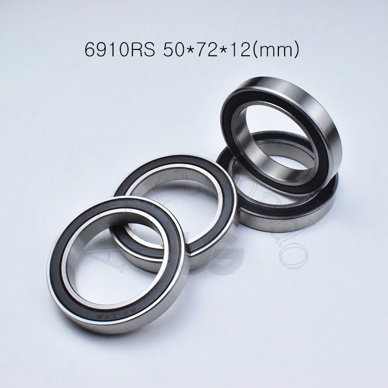 6910RS 50*72*12 (мм) 1 шт. подшипники ABEC-5 6910 подшипник из хромистой стали с резиновым