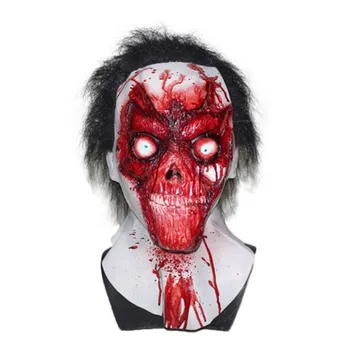 

Halloween party horrible vampire Face Off skinless Zombie mask