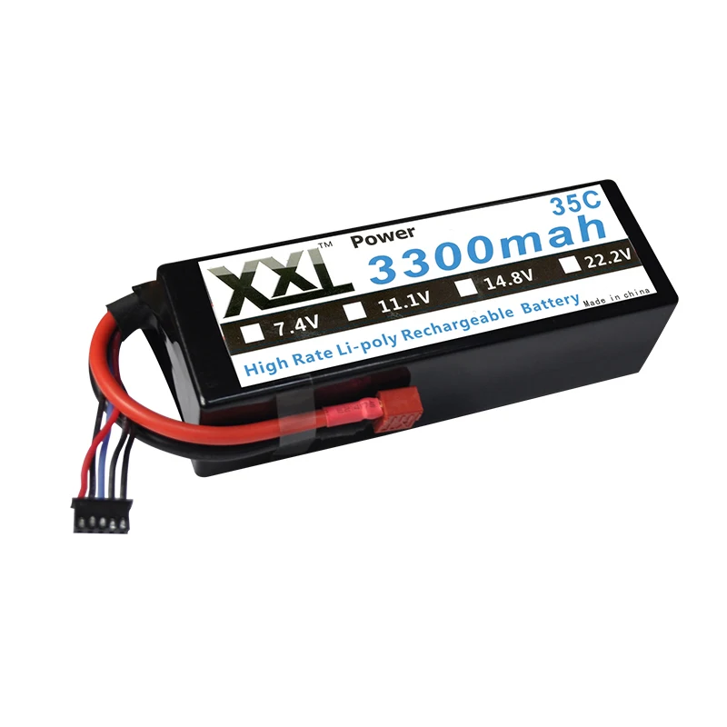 

XXL RC Car Lipo Battery 3300MAH 5S 35C MAX 70C 18.5V Hard Case Helicopter NANO TECH LIPO PACK BATTERY