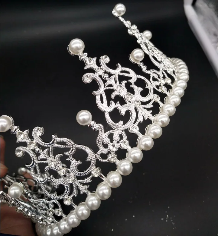 

4pcs for pack Pearl bride crown headdress