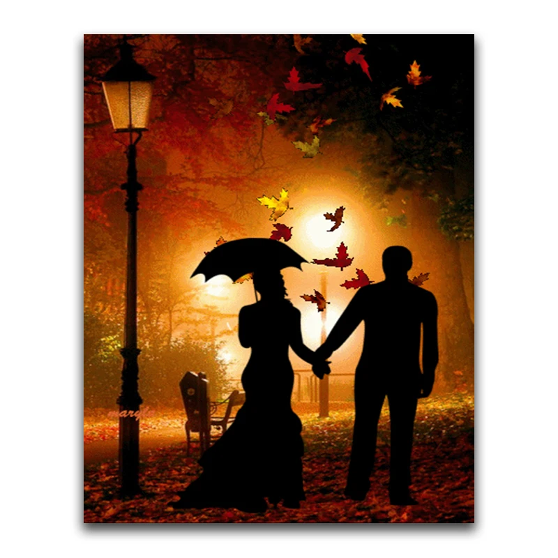 DIY 3D Diamond painting people Full Square Diamond embroidery Cross stitch beauty Full Round Diamond mosaic Night male