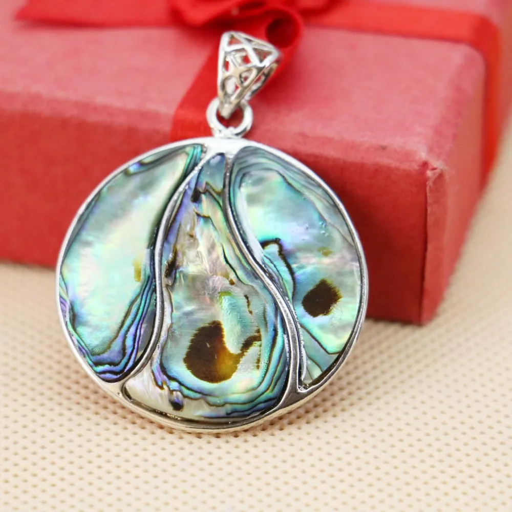 34mm Accessories Series Ethnic Chic Natural Abalone seashells sea