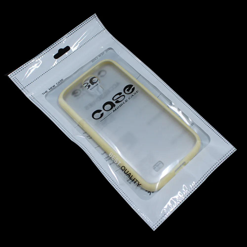 11*20cm 100Pcs/lot Resealable Plastic Zipper Phone Case Packaging Bag