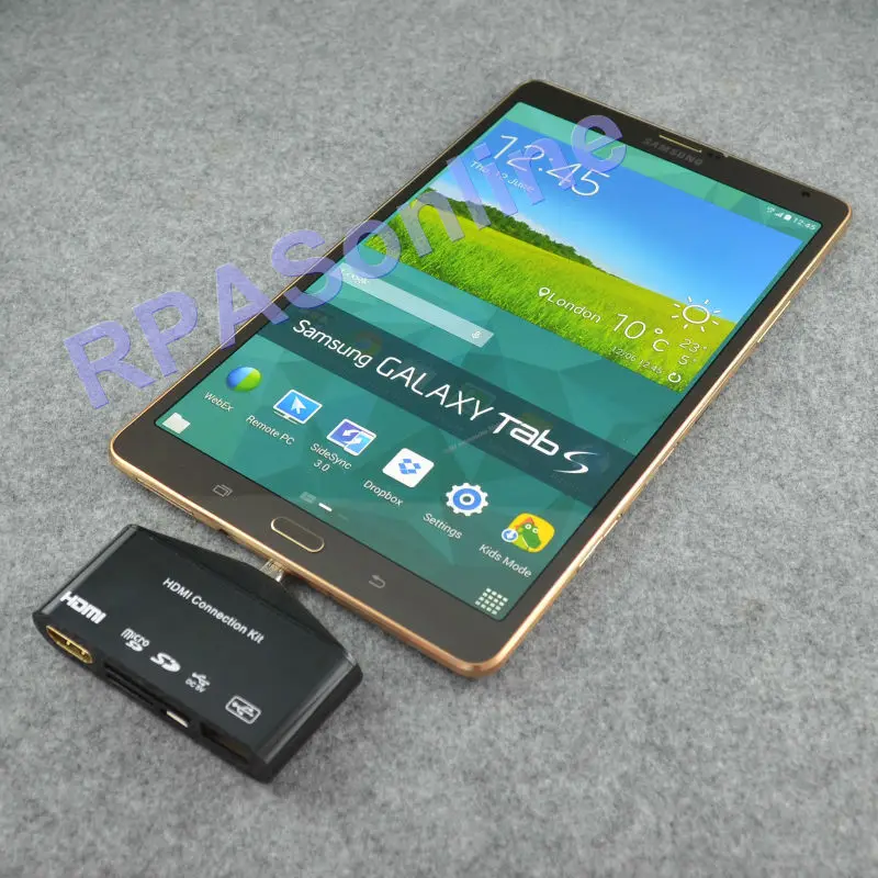 galaxy tab a hdmi
