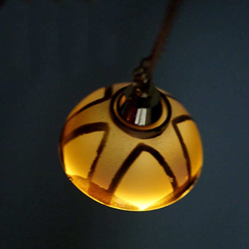 New 1/12 Miniature Ceiling light/Lamp/Chandelier Pretend Play Dollhouse LED Light Furniture for