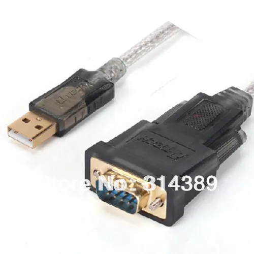 Позолоченная розетка USB в RS232 конвертер данных виртуальный последовательный порт