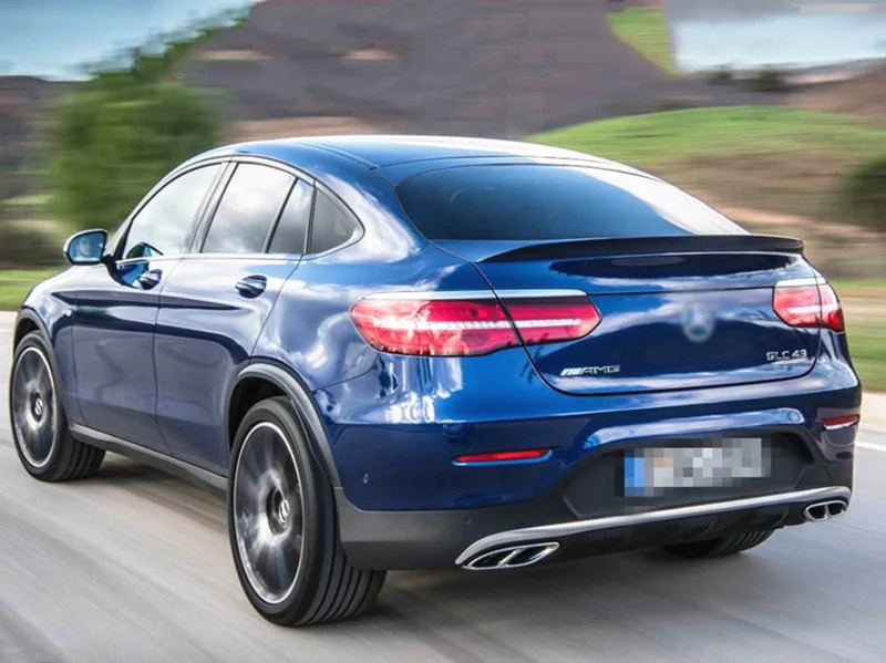 Для Benz Coupe GLC300 GLC200 GLC260 спойлер 2017 автомобильный Стайлинг ABS пластиковый