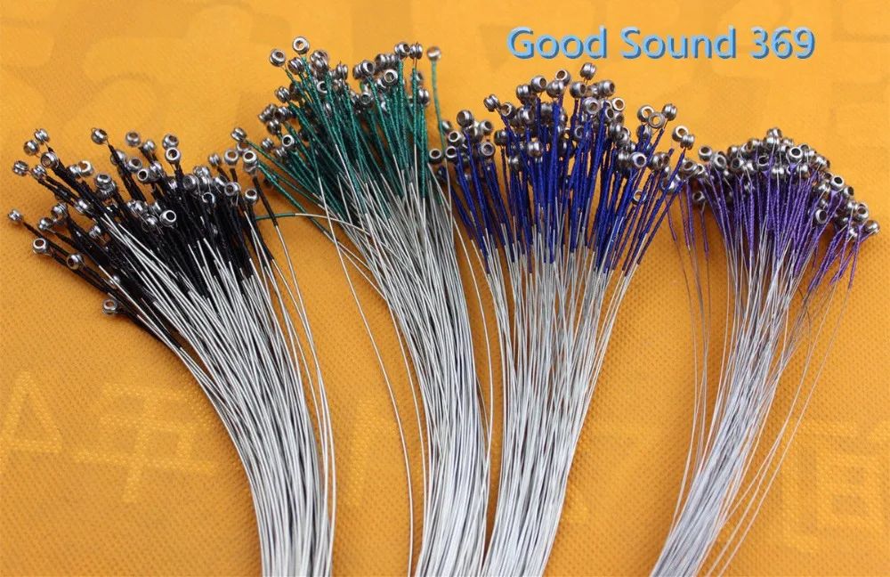 

200 sets Brand new 3/4 4/4 violin size german silver strings ball end