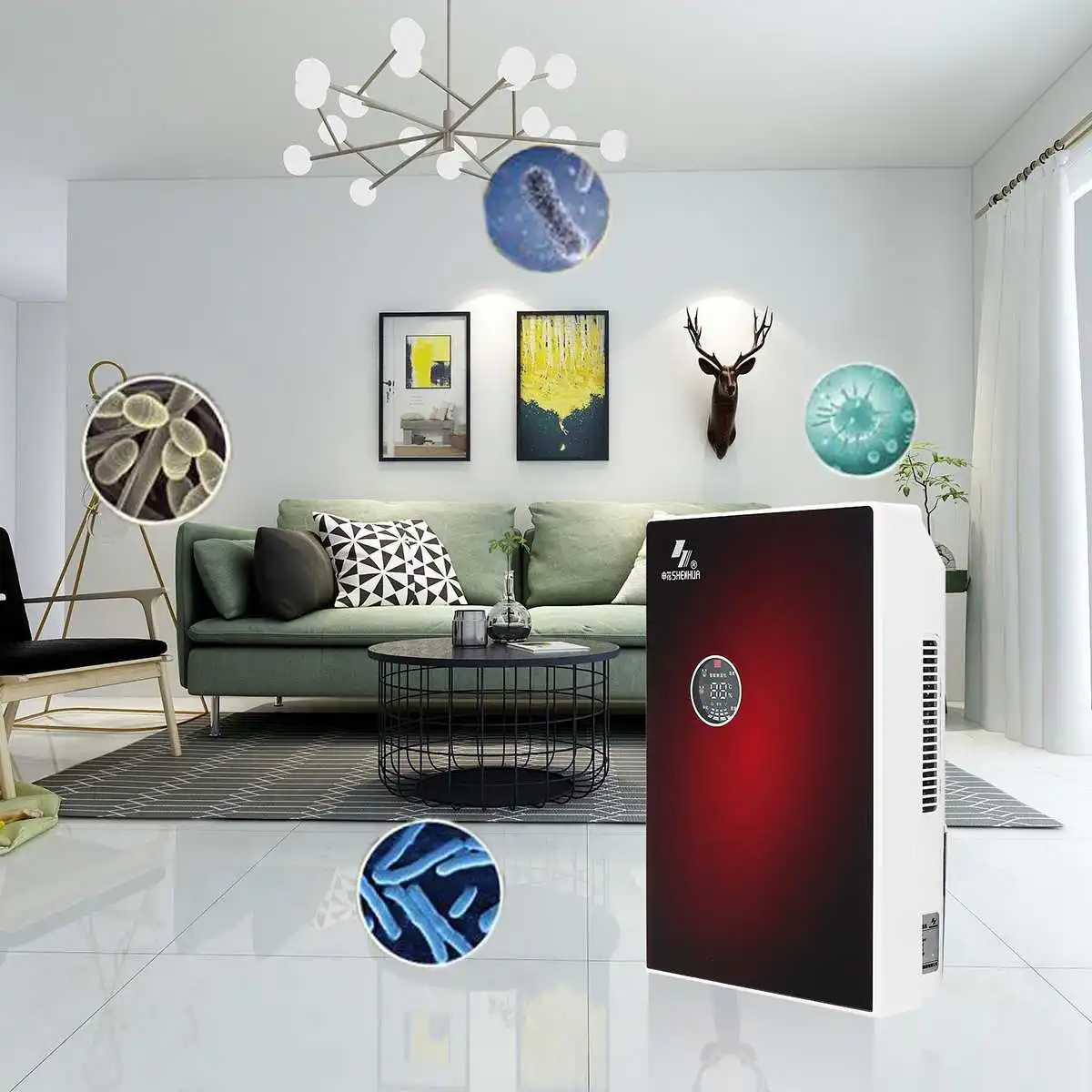 

2.2L 220V Dehumidification Experts Intelligent Timing Home Office Air Dryer Eliminating Moisture Electric Mini Dehumidifier