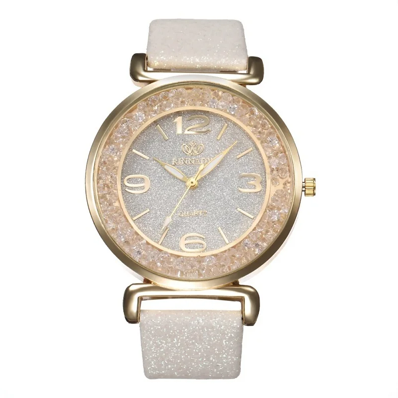 

2019 New Ladies Luxury Rhinestone Quicksand Digital Watch Fashion Quartz Watch Female Models