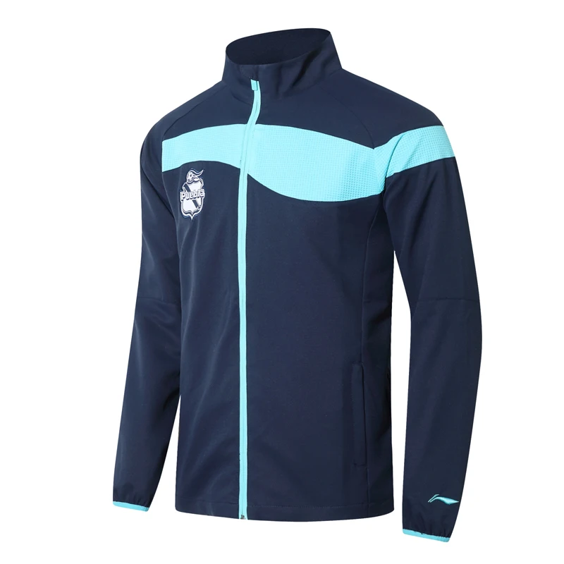 Li Ning мужской спортивный костюм Puebla Club куртка на молнии + штаны комплект с
