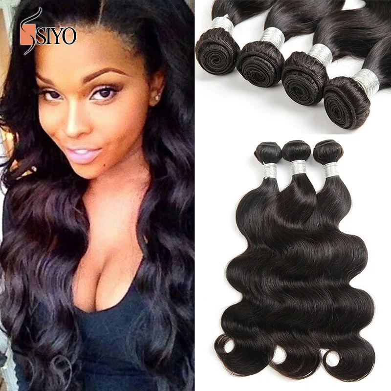 

7A Virgin Mongolian Body Wave Hair Wet and Wave Virgin Hair 4Bundles Mongolian Virgin Hair Body Wave Mongolian Human Hair Weave
