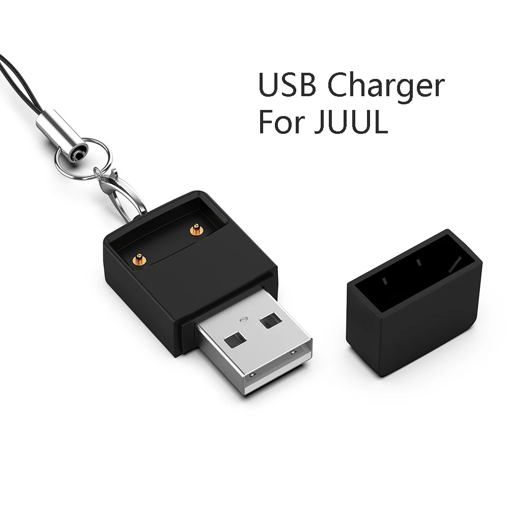 

Portable Universal USB Dual Charging Dock Port Connection Charger For JUUL 1 2 Universal Electronic Cigarette Charge Kit Tools