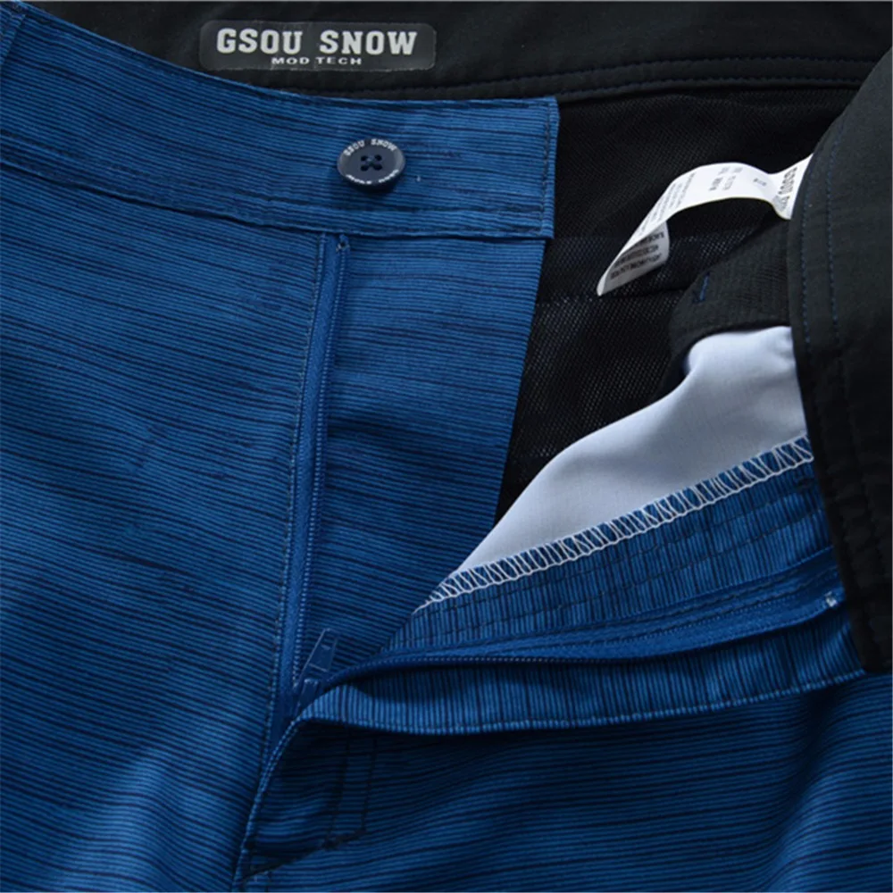 Мужские Пляжные быстросохнущие дышащие солнцезащитные шорты GSOU светильник для