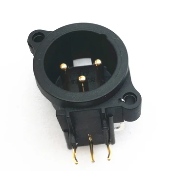 

2 piece NEUTRIK XLR male jack plug Connector for amplifier dac preamplifier diy