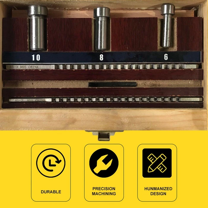 6 pcs Máquinas-ferramentas Acessórios Broches de Puxar