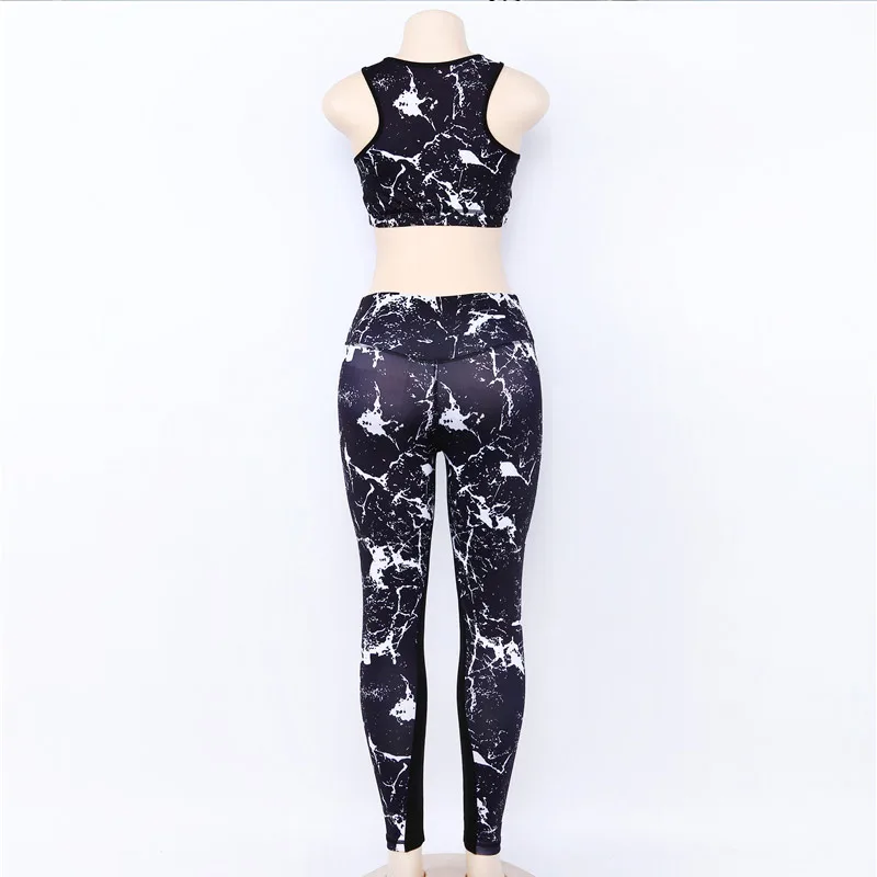 Conjunto esportivo feminino 2019, roupas de treino