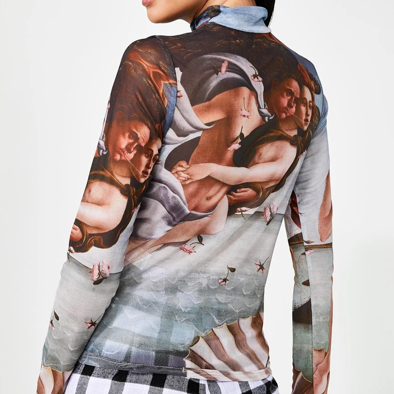 Flectit Birth Of Venus Mesh Long Sleeve 