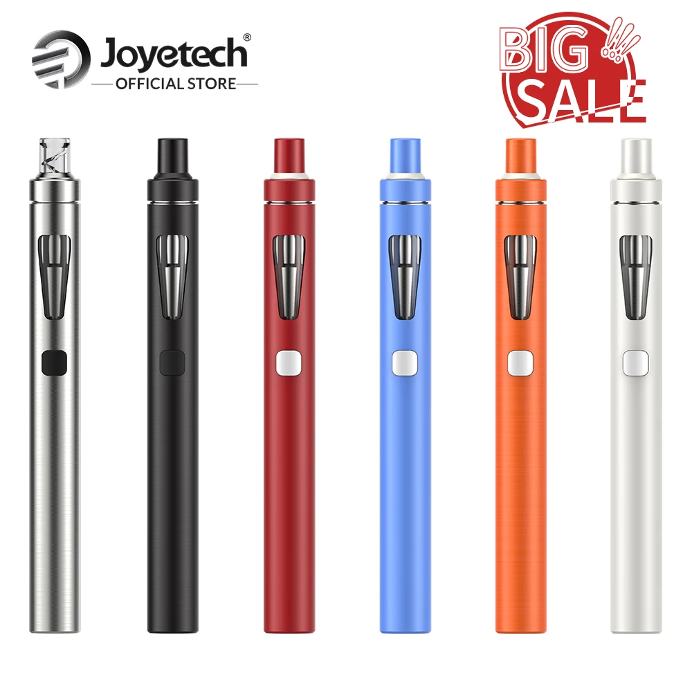 

Original Joyetech eGo Aio D16 Kit Built in 1500mAh Battery 2.0ml Tank 0.6ohm BF SS316 Coil Electronic Cigarette