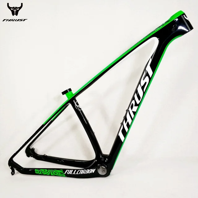 Cheap mtb Carbon Bike Frame 29er 15 17 19 T1000 Carbon mtb Frame 29er 27.5 BSA BB30 Bicycle Frame Green Glossy 2 Warranty Cheap mtb Carbon Bike Frame 29er 15 17 19 T1000 Carbon mtb Frame 29er 27.5 BSA BB30 Bicycle Frame Green Glossy 2 Warranty