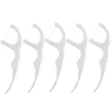 50 шт. пластиковая прочная легкая зубная нить премиум класса для женщин мужчин и взрослых