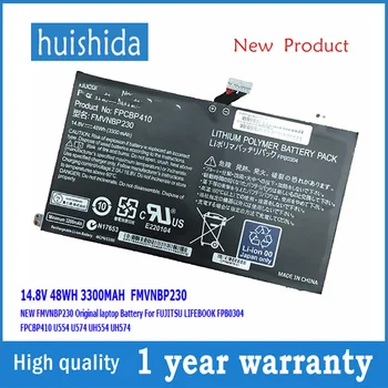 

14.8 V 48WH FMVNBP230 New Laptop battery for Fujitsu LifeBook UH554 UH574 FPCBP410 3300mAh series