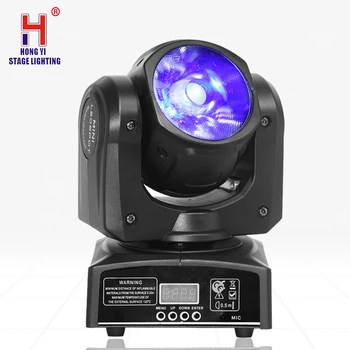 

60W RGBW LED Stage Light Moving Head DMX 512 DJ Club Disco Party Light