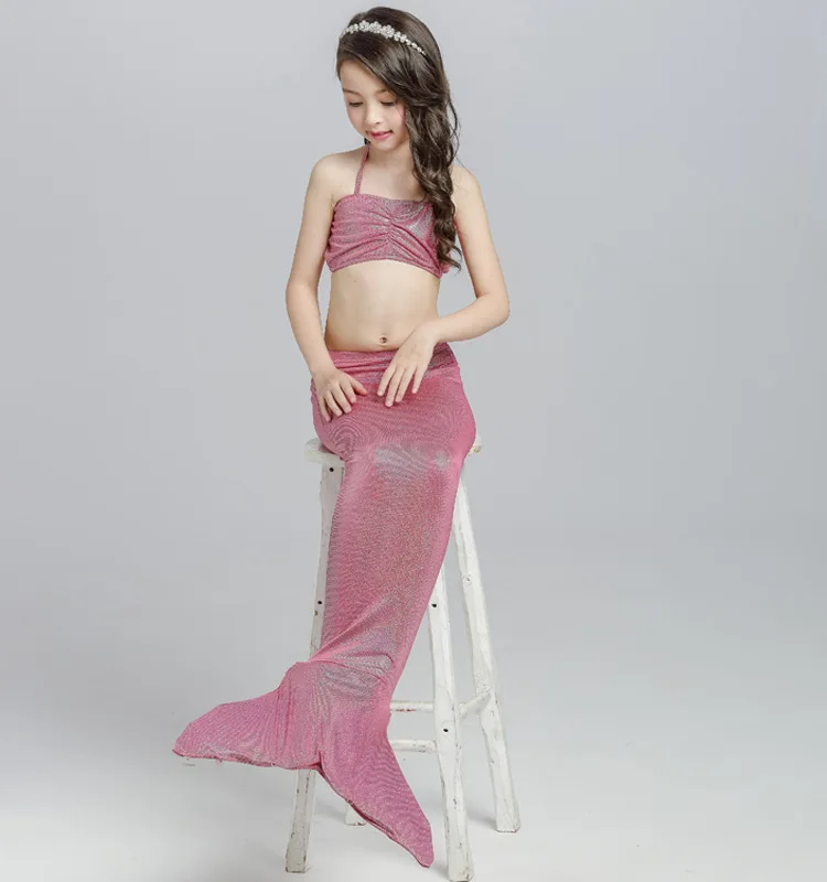 Mermaid Tail with monofin Swimmable Filpper Costume for Girls Women mermaid tails cosplay The little mermaid (11)