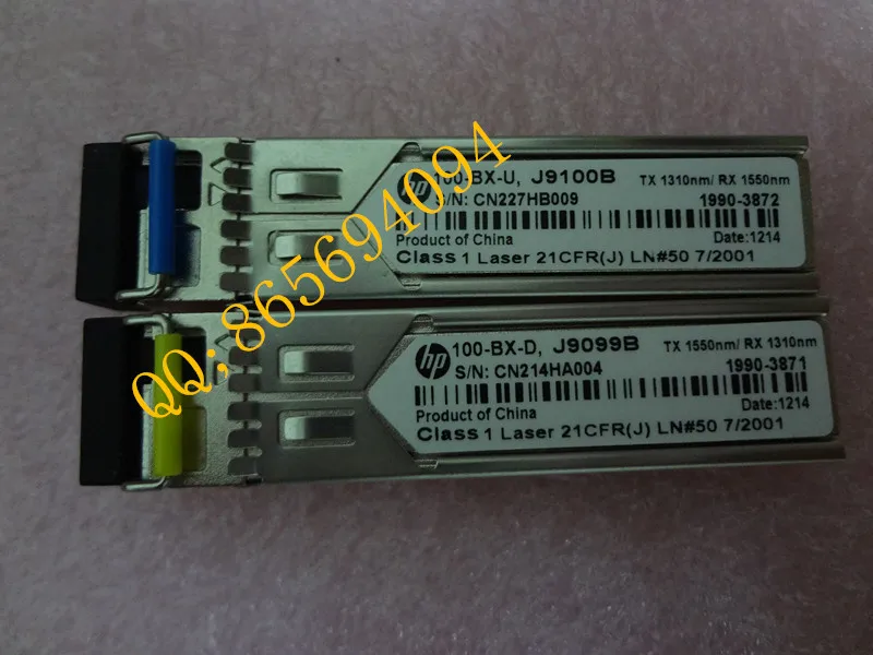 

new / new-Packard : J9100B-C J9099B-C SFP 15KM Fast single-fiber bidirectional optical module BIDI