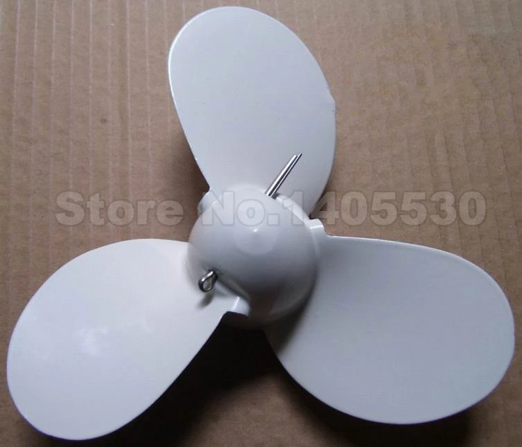Metall Außenbord Propeller 7 1/4 × 5-A for Marine Boot Motor 2-Stroke 2HP Metall Außenbord Propeller 7 1/4 × 5-A for Marine Boot Motor 2-Stroke 2HP