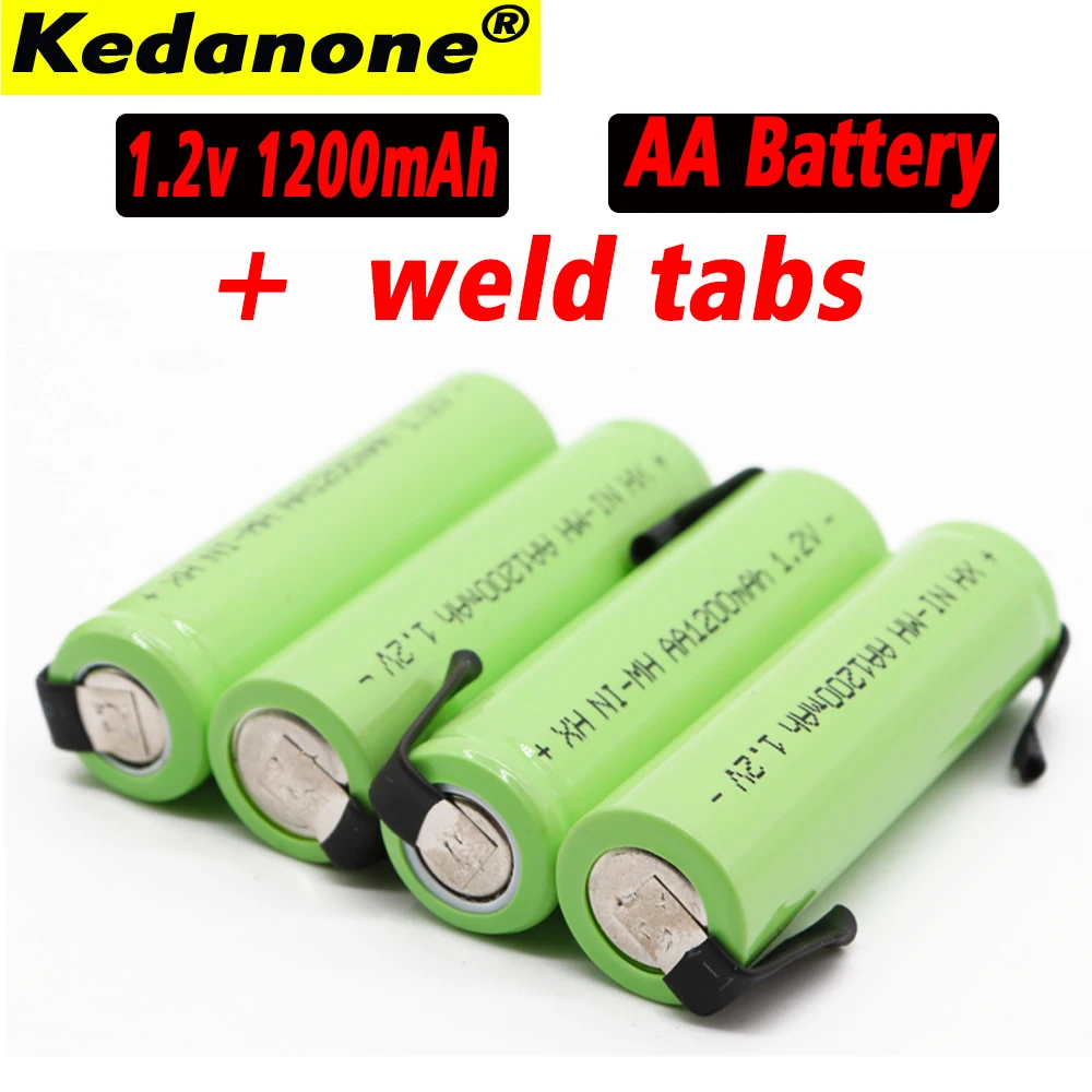 AA Rechargeable Battery 1.2V 1200 mAh NiMH 14430 aa Battery with