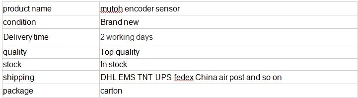 mutoh encoder sensor