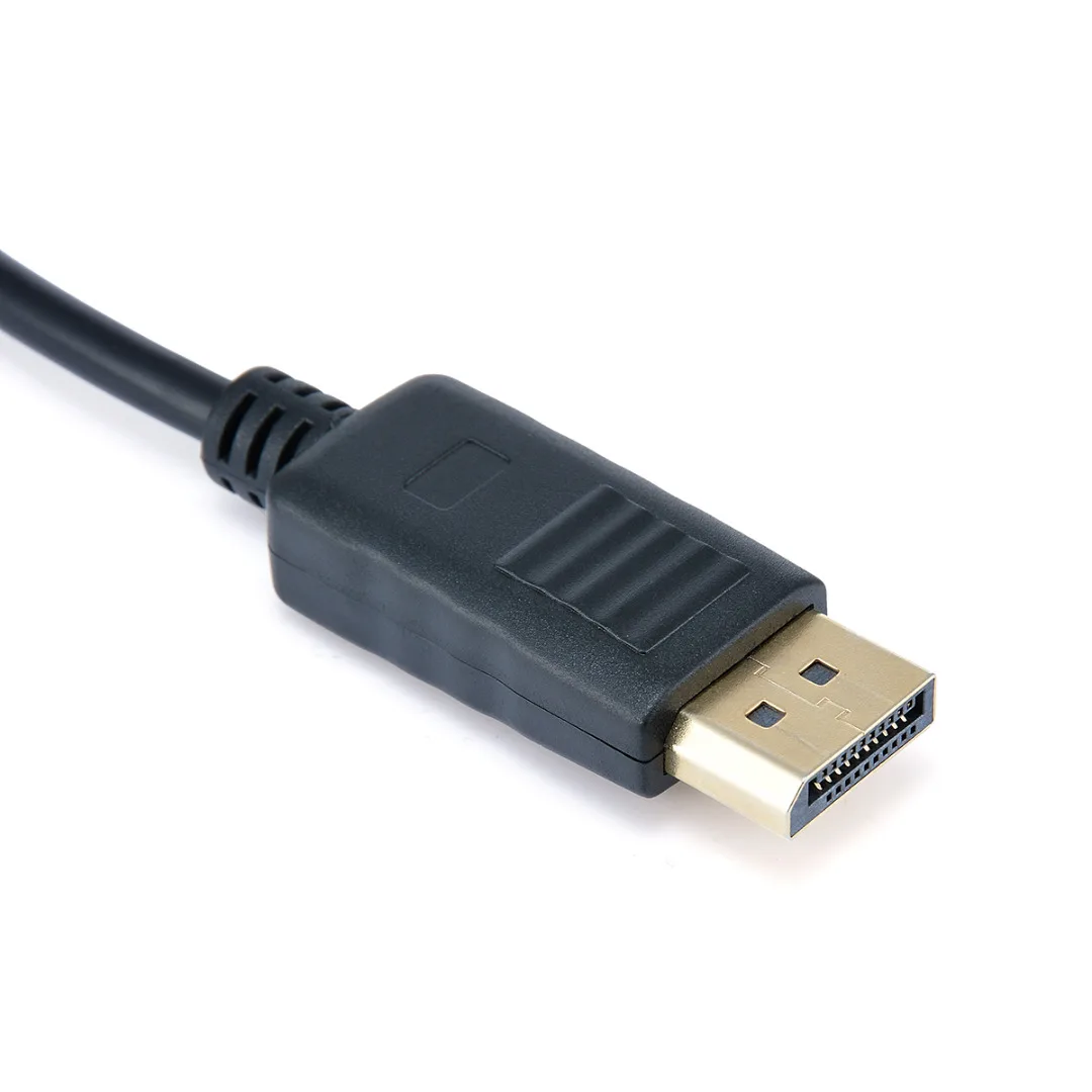 Mayitr 1pc 20cm 1080p High Quality Display Port to HDMI Cable Pro DP Male to HDMI Female Converter Cable for Lenovo Laptop TV