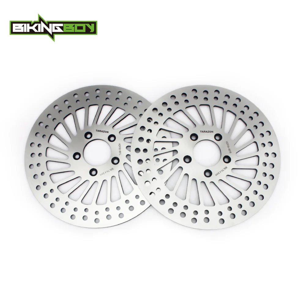 

Front Brake Discs Rotors For FLHR Road King 08 09 10 FLHX Street Glide FLTR Road Glide FLHX Street Glide FLHT Electra 2011 12 13