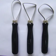 3 шт деревянная гончарная глина скульптура большая петля инструмент с стальной плоской проволокой швейные инструменты