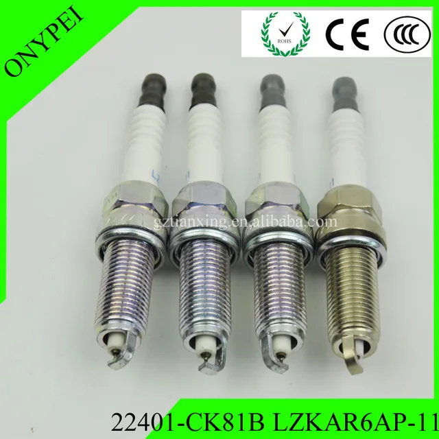 22401 CK81B LZKAR6AP 11 High Quality Spark Plug For Nissan Frontier 2