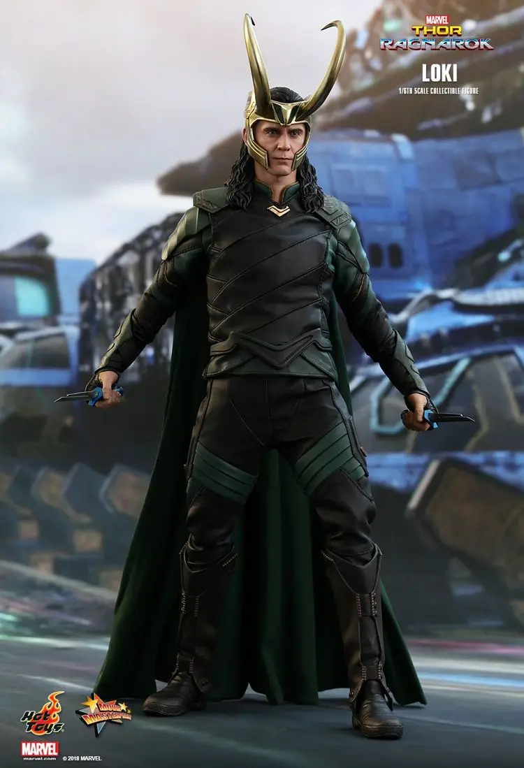 

HT Hot Toys MMS472 Thor Ragnarok 1/6th Scale Loki 3.0 Collectible Figure for Fans Holiday Gift