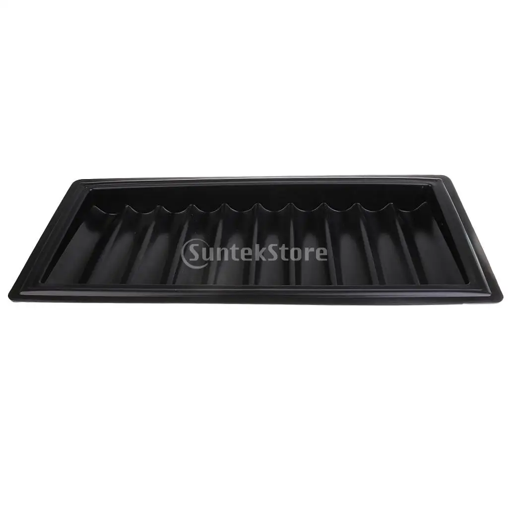 Durable Poker Chips Tray 500 Chips Storage Case Holder for Party Home Professional Casino Game Accessory