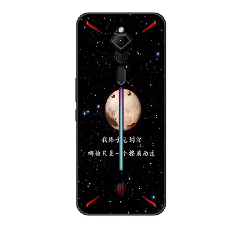 6,6" чехол s для zte Nubia Red Magic 3 Чехол NX629J Модный мягкий силиконовый чехол из ТПУ для Nubia Red Magic 3 Magic3 чехол для телефона