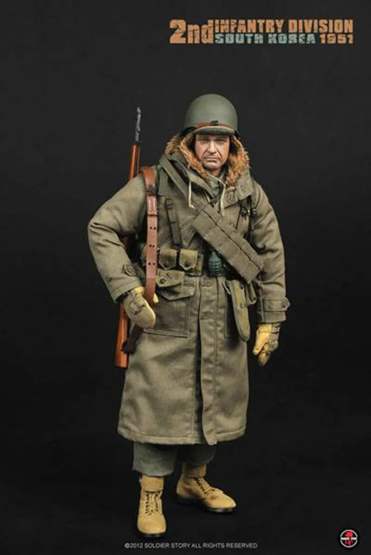 SoldierStory SS069 Вторая мировая война США Вторая пехотная дивизия 1/6 солдат фигурка модель