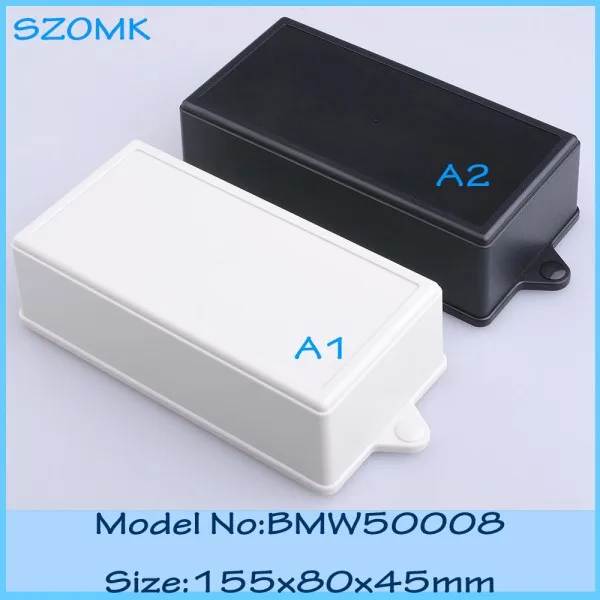 

2 pcs/lot free shipping plastic project box electronic enclosure abs project case 155x80x45 mm