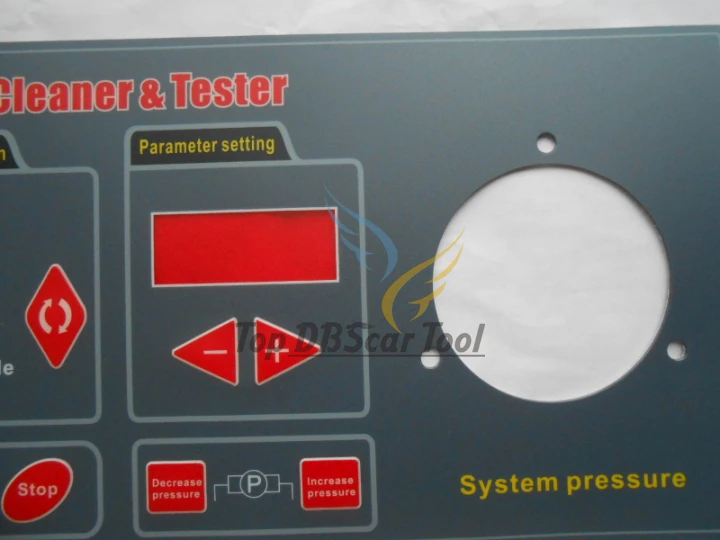 Оригинальная английская Передняя панель для запуска CNC602A CNC-602AFuel инжектор очиститель и тестер