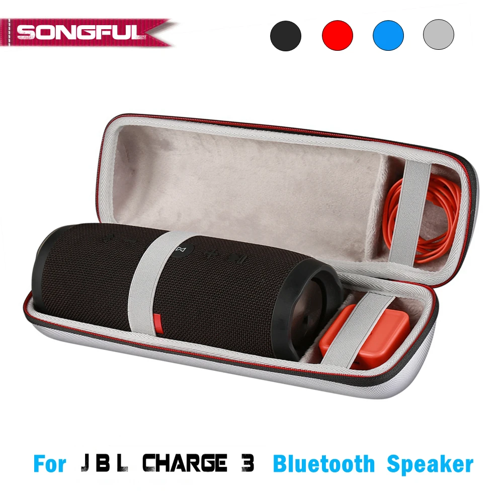 

New Charge 3 Bluetooth Column Speaker Case Cover for JBL Charge 3 Case Storage Box Protective Bag Charge3 EVA Hard Shell Handbag