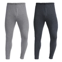 Удобное плотное Мужское нижнее белье, кальсоны на осень и зиму, теплые кальсоны, мужские кальсоны под брюки, одноцветные