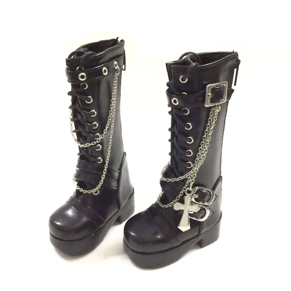 

SD DD 1/4 1/3 BJD Doll Shoes High Boots for Dolls,Fashion Doll Boots Puppet Shoes for Dolls,Mini Footwear Slipper Shoes