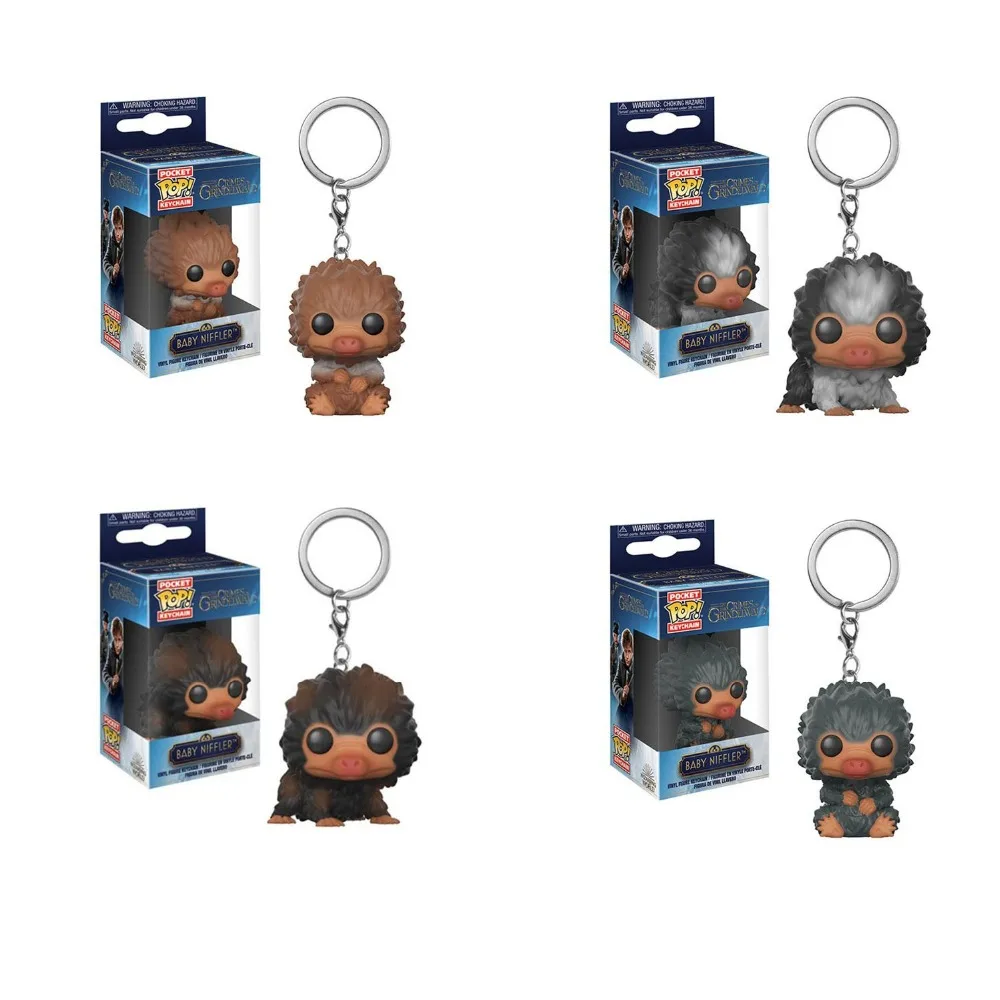 

POP Original Pocket Pop Keychain Niffler Pickett Thestral Fantastic Beasts and Where to Find Them Collection action Figure Toys