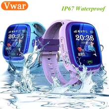DF25 GW400S Child Smartwatch IP67 GPS Touch Phone smart watch SOS Call Location Device Tracker Kids Safe Anti-Lost Monitor Clock