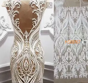 

Top saleing Chantilly Lace Fabric French Lace Fabric Latest Nigerian HS0067 Laces Free Shipping