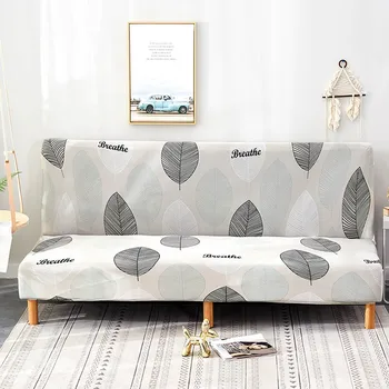 

Plaid Sofa Bed Cover Stretch No armrests Elastic Sofa Cover for Living Room Soft Slipcovers Elastic Couch Cover cubre sofa