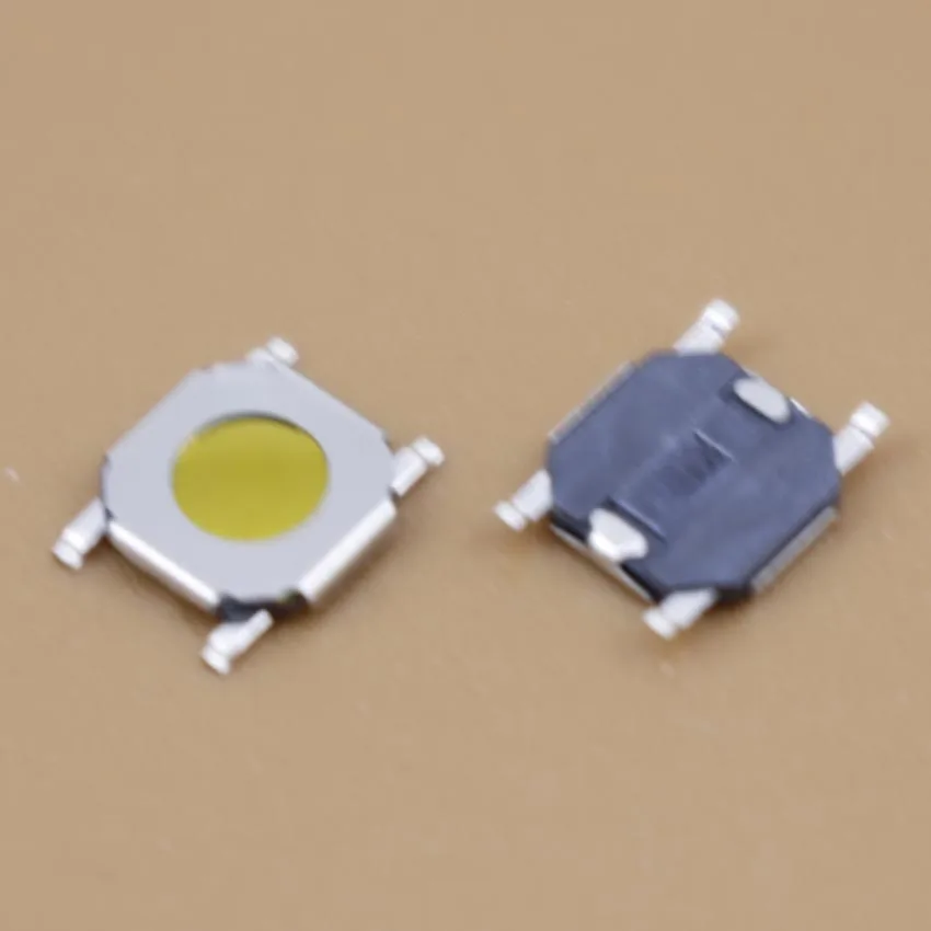 Тактовый переключатель YuXi 4*4*0 8 мм 4x4x0 SMD с желтой фольгой горячая распродажа|foil|foil